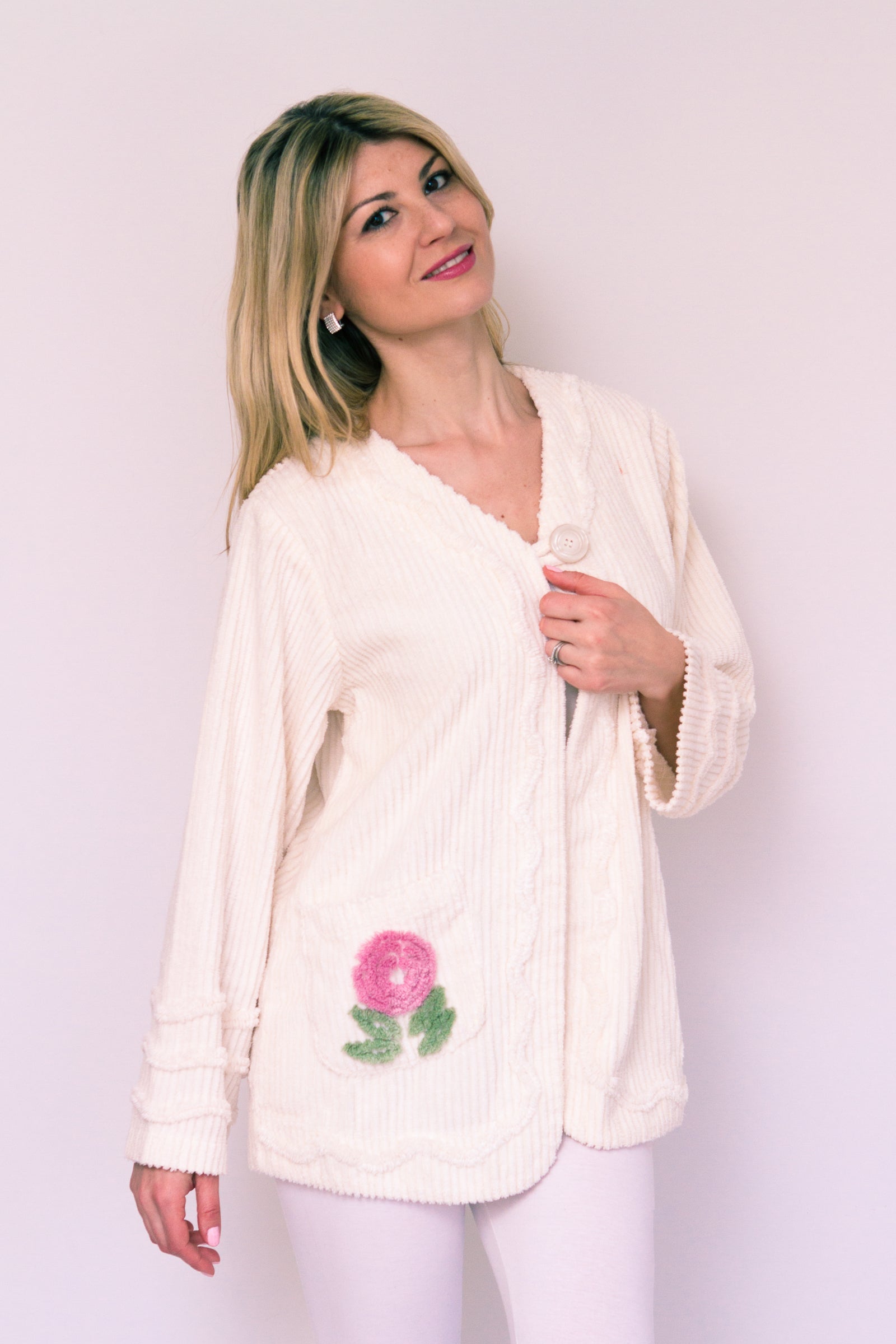 Chenille Bed Jacket