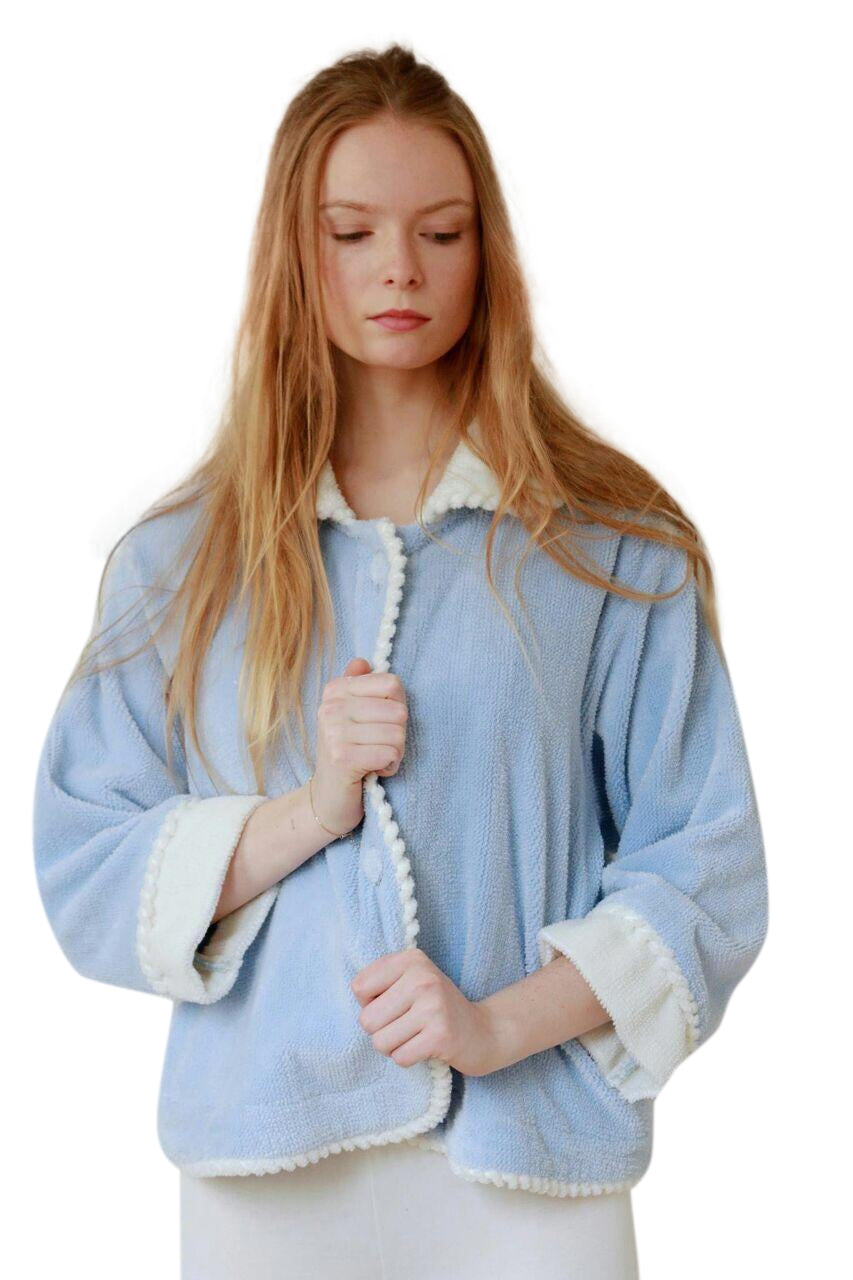 Cotton Chenille Bed Jacket