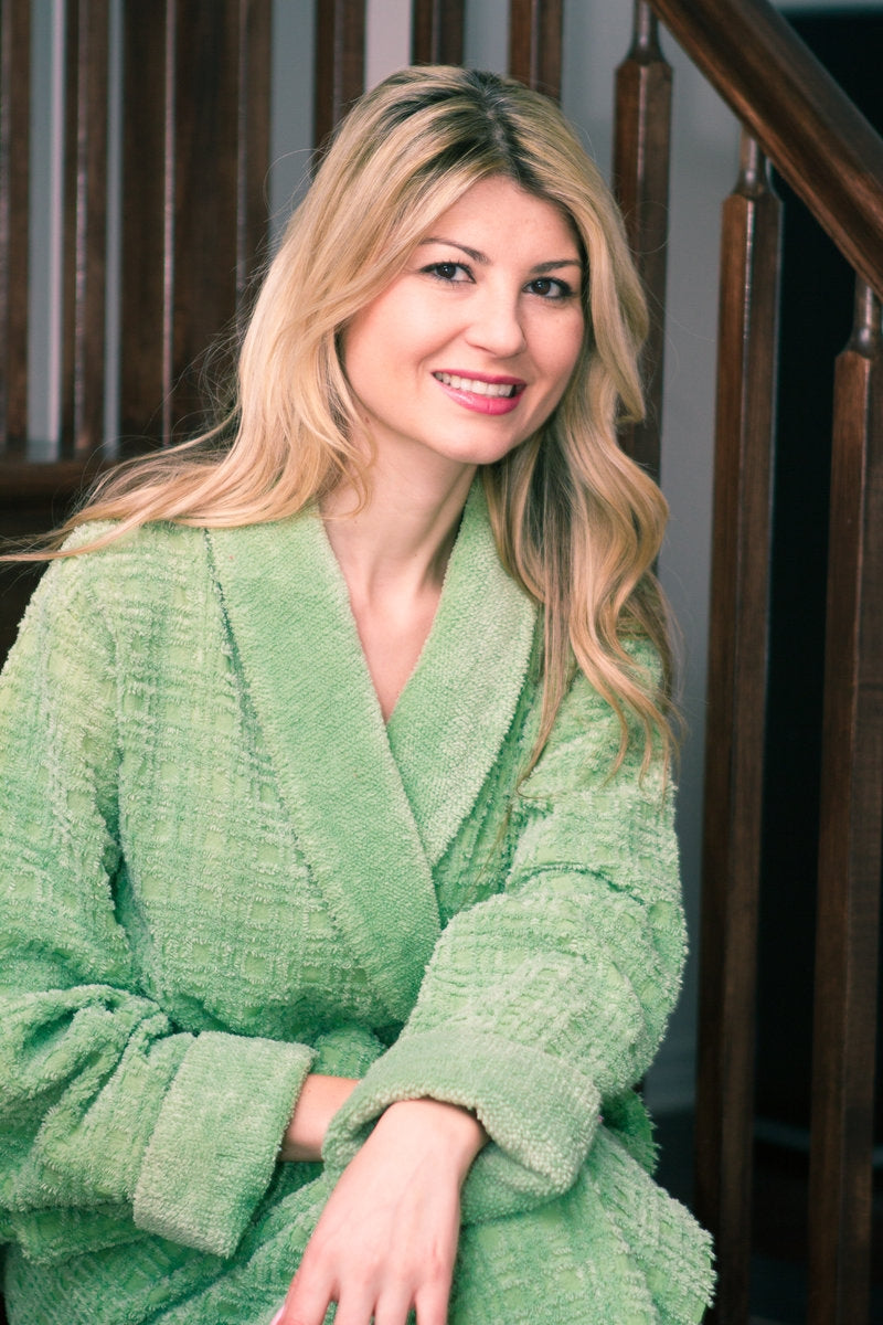 Cotton Chenille Robe