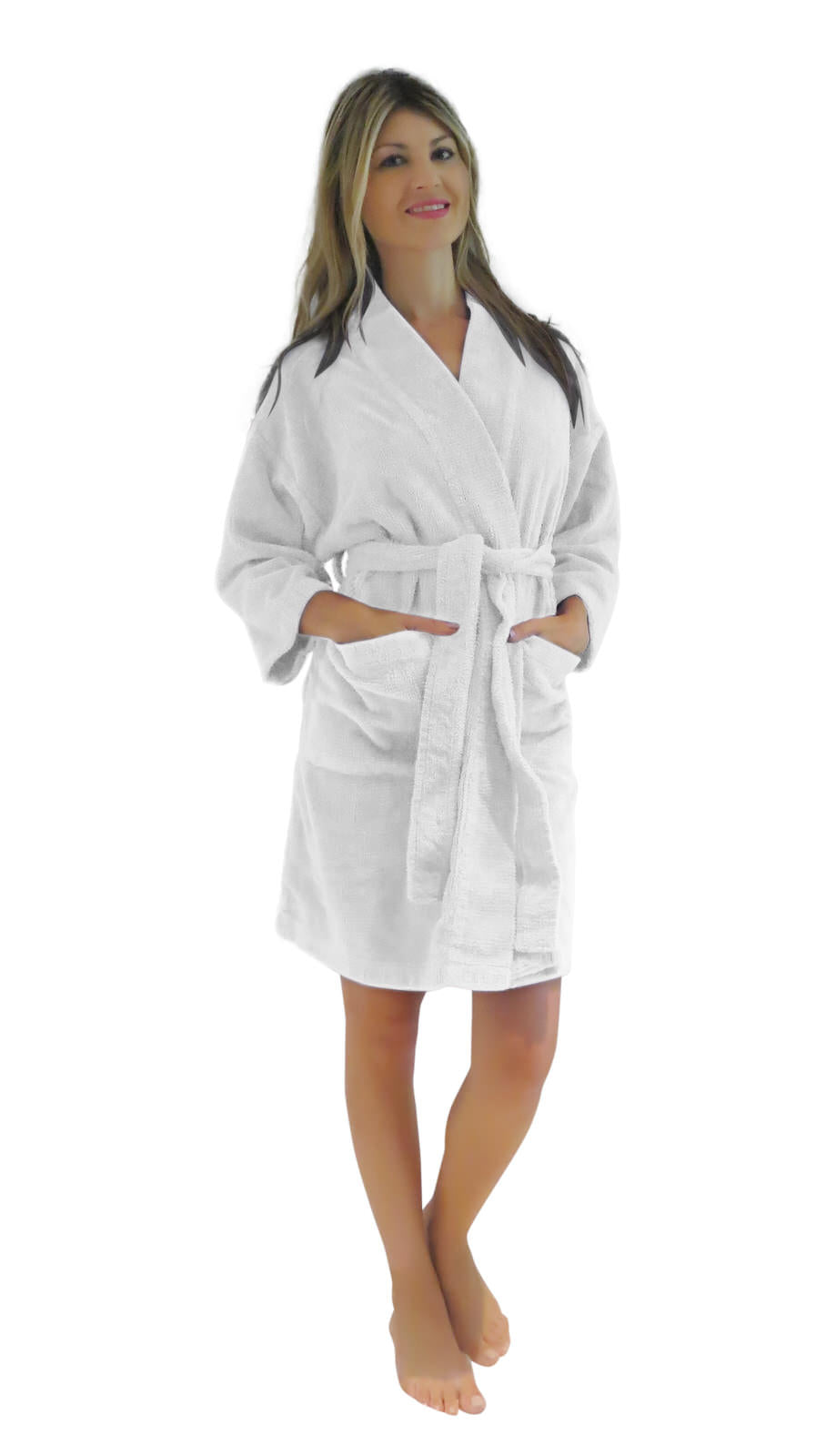 Short Length Chenille Robe Bathrobe