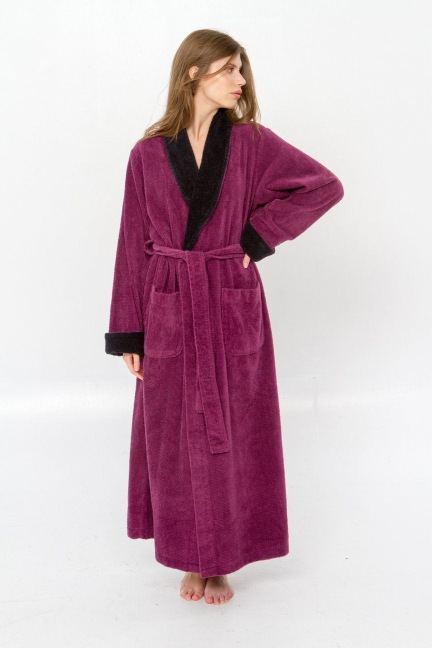 Long Chenille Robe
