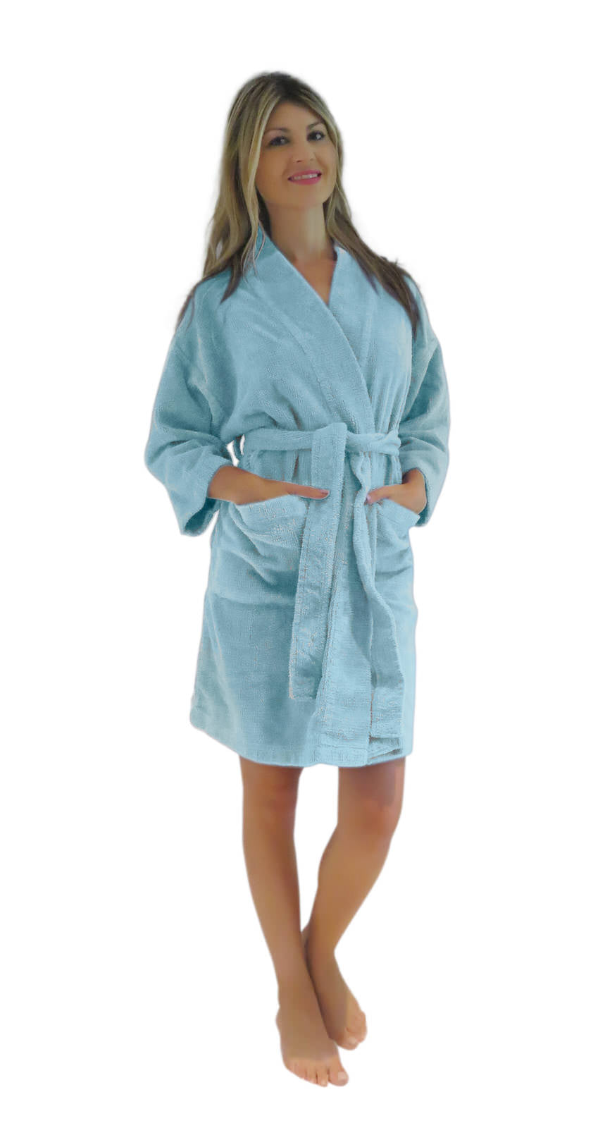 Short Length Chenille Robe Bathrobe