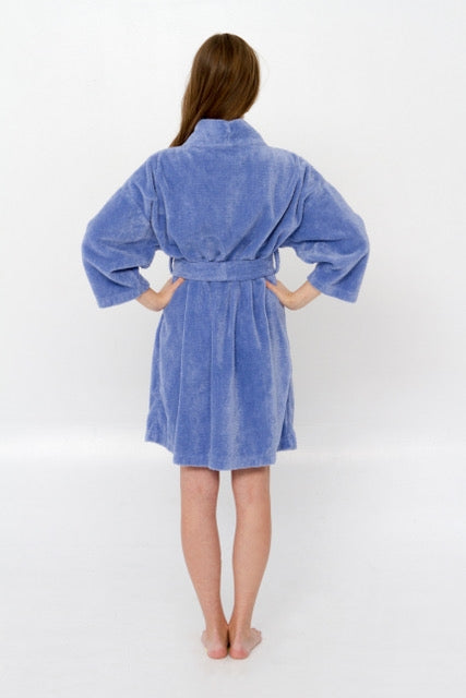 Short Length Chenille Robe Bathrobe