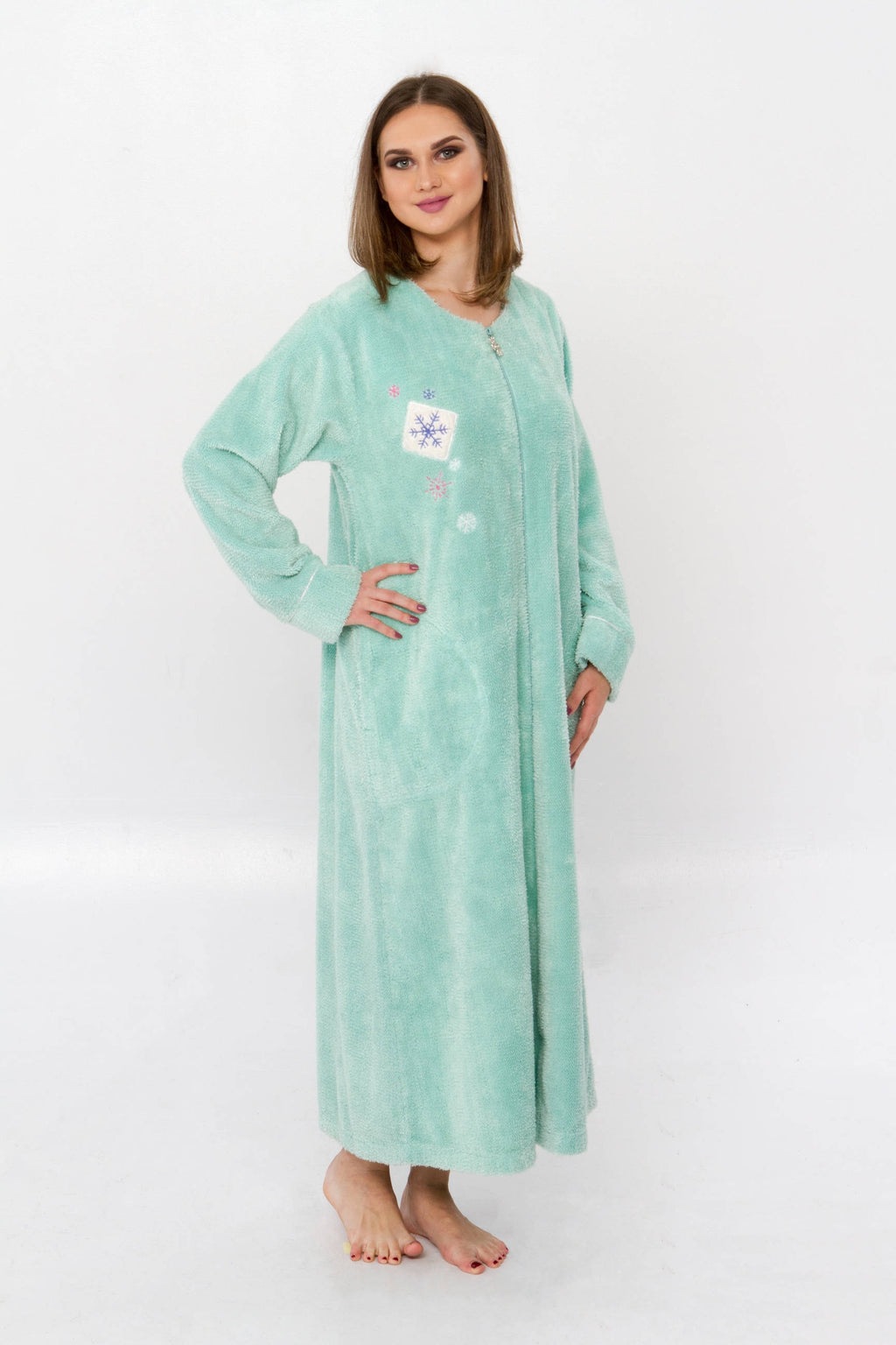 Cotton Chenille Robe Dressing Gown